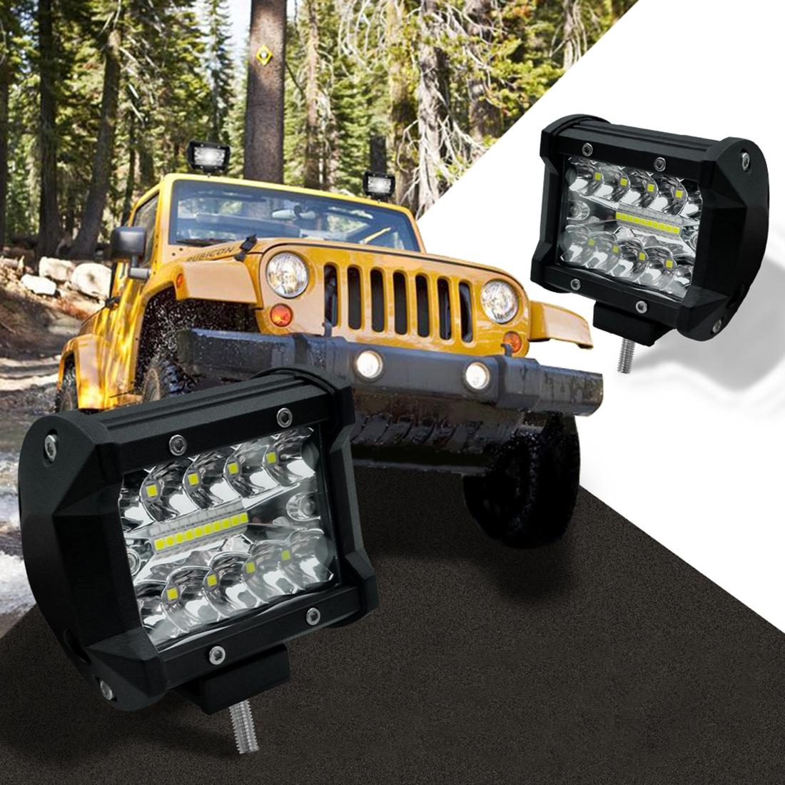 V562-2083SMC-202503052006-00 4 Inch 15W 1500Lm Led Strip Lamp Working Refit Off - Road Vehicle Light Roof Strip Light - Image 1