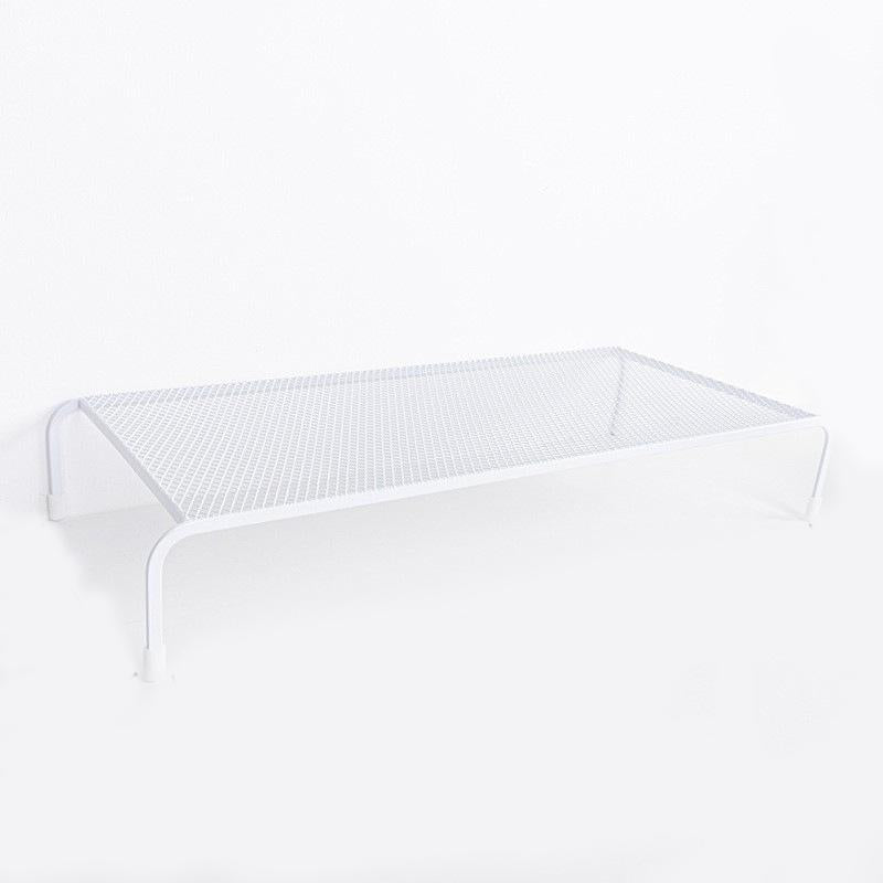 V562-2092744060DBT-202502272030-00 Desk Organizer Bracket for Elevated Computer Monitor - Wrought Iron - Deepen Single Layer - Image 1