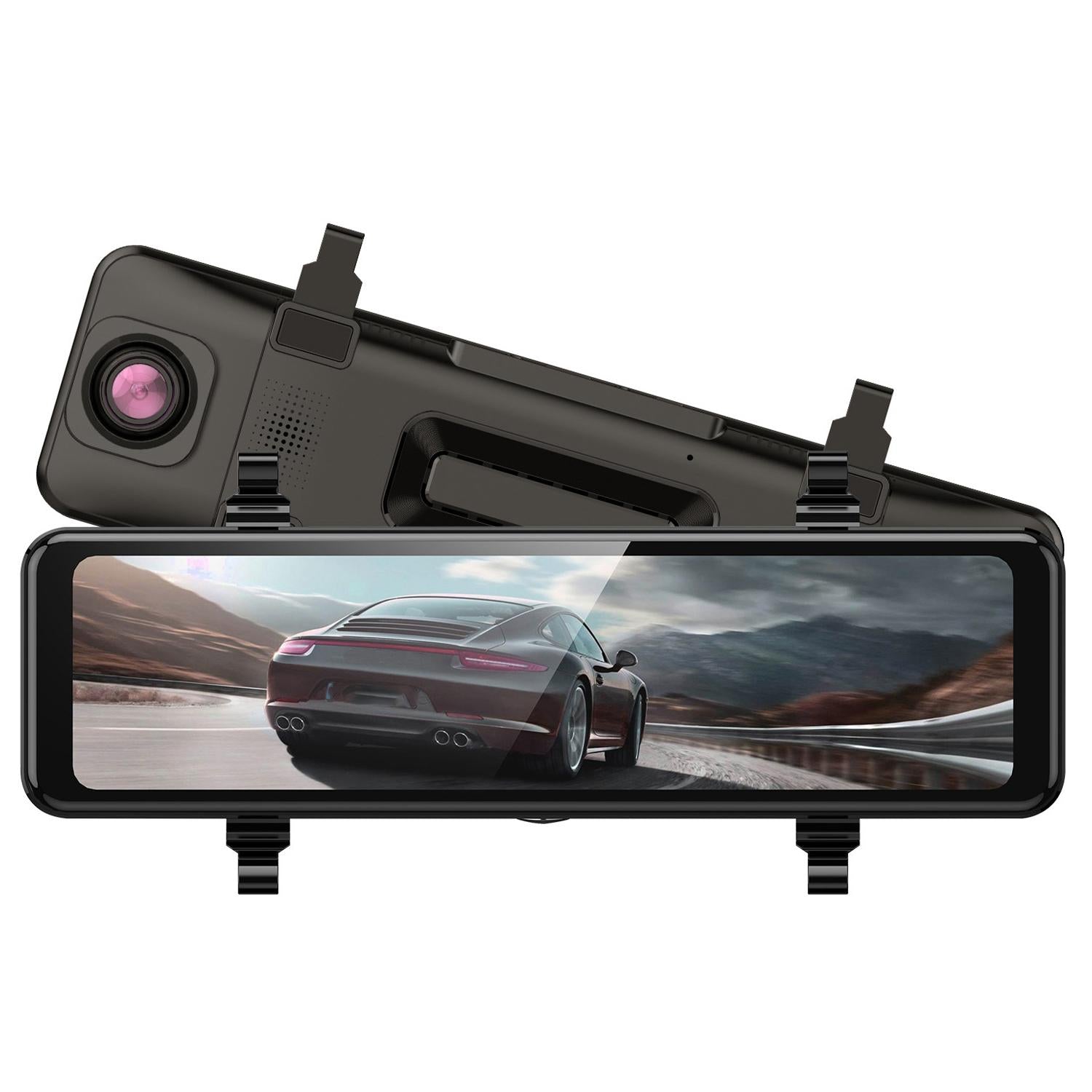 V562-22073060DBT-202503031315-00 Large Screen Car Recorder with Dual Recording and Night Vision - Image 1