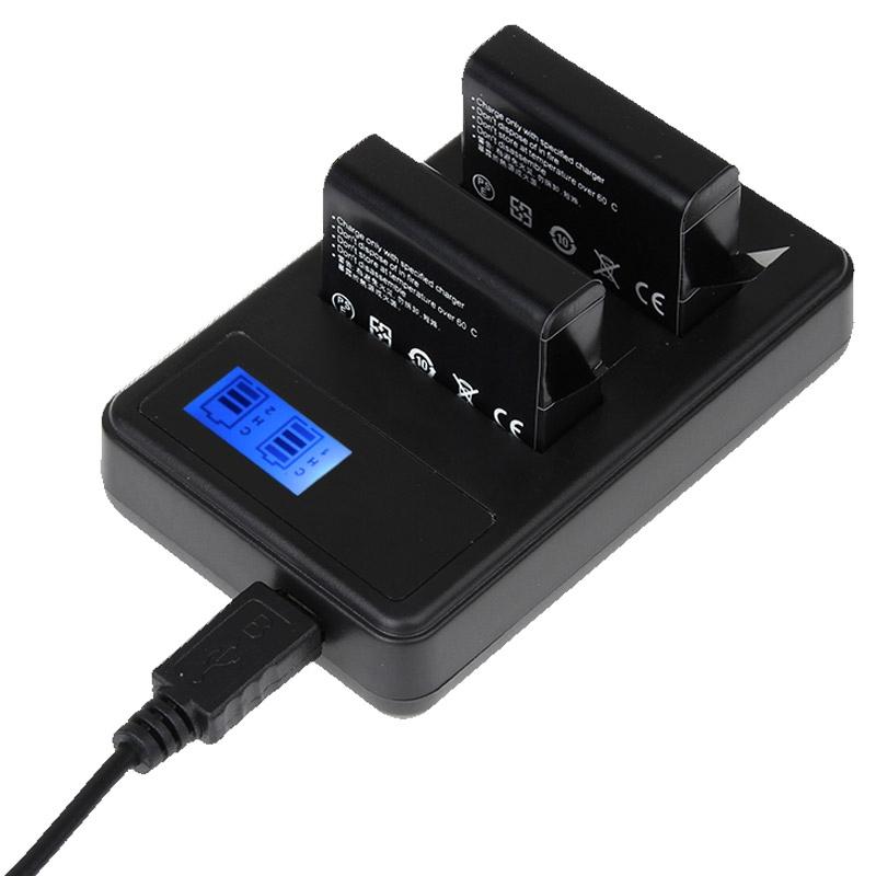 V562-2413-PLD-S-202502212145-00 Gopro Hero4 Charger with Dual Batteries and Lcd Screen - Image 1