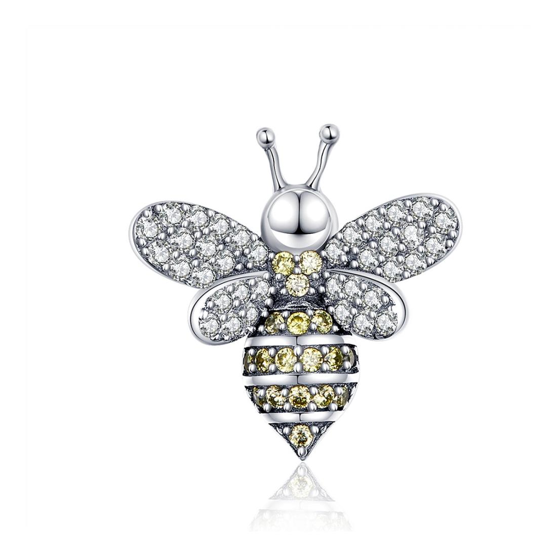 V562-28976240DBT-202504111532-00 925 Sterling Silver Bee Bracelet Diy Beaded Accessory - Image 1
