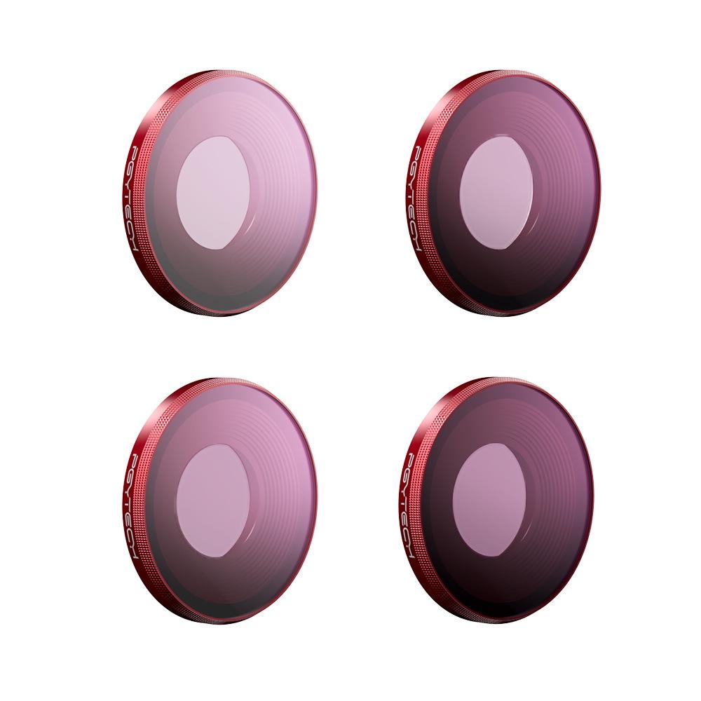 V562-3003803060DBT-202503062200-00 Pro Version Camera Lens Filter Set for Dji Action 3 - Nd 8 / 16 / 32 / 64 - Image 1
