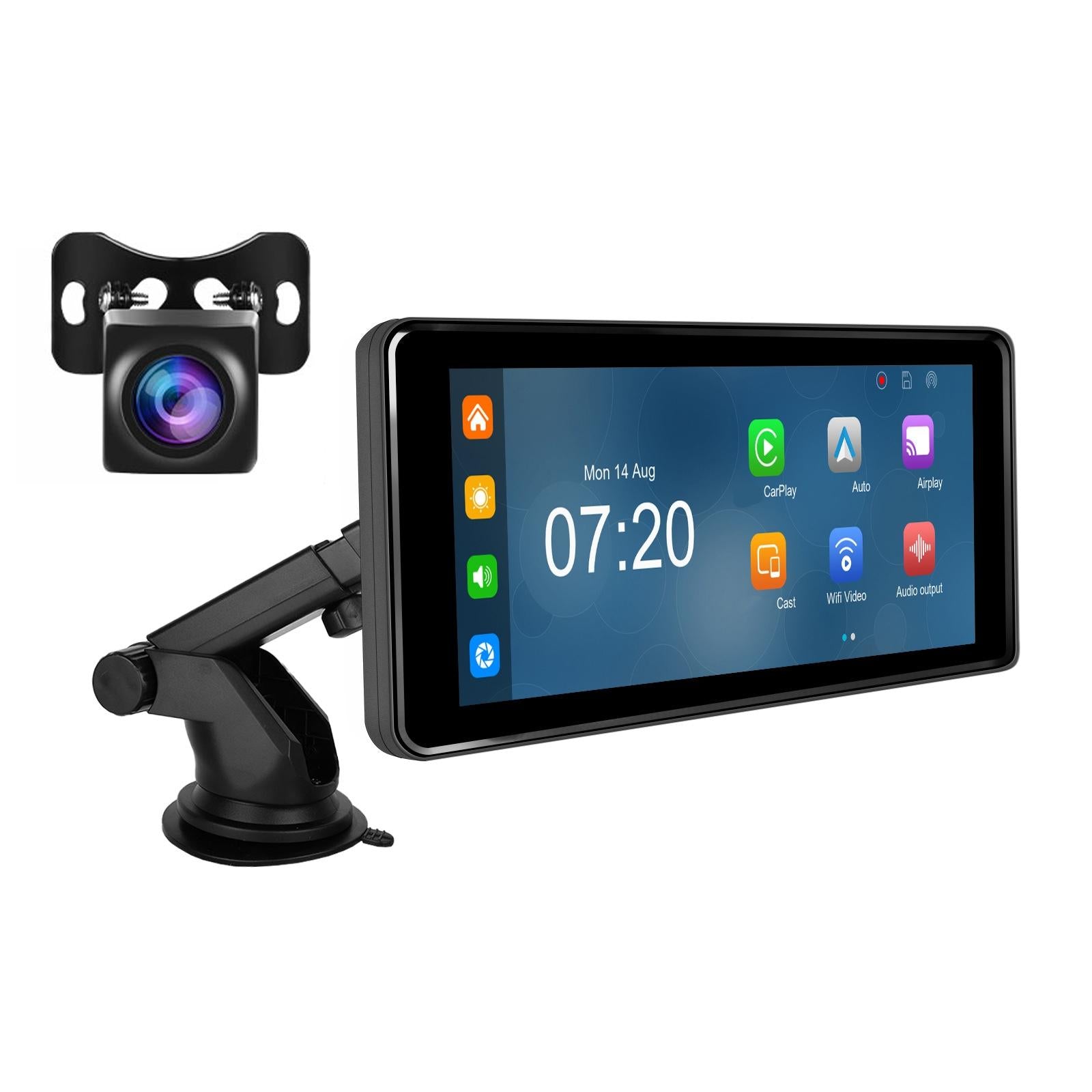 V562-3024764060DBT-202505221151-00 6.86 Inch 4K Dvr Smart Screen Player - Compact & High-Resolution - Standard + Reversing Camera - Image 1