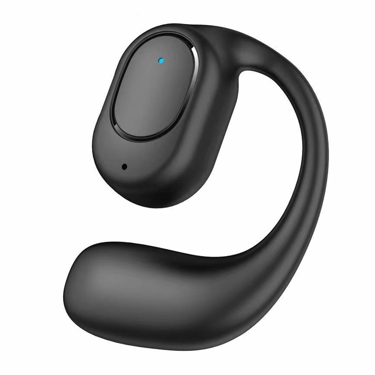 V562-3058134060DBT-202504251715-00 Wireless Bluetooth 5.2 Earphones with Noise Reduction Ear-mounted Design - Black Bag With Accessories - Image 1