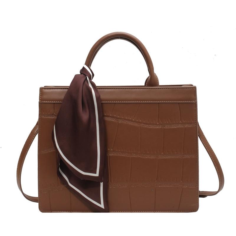 V562-3075514060DBT-202505201312-00 Black Crossbody Bag For Women Versatile & Large - Khaki Large - Image 1