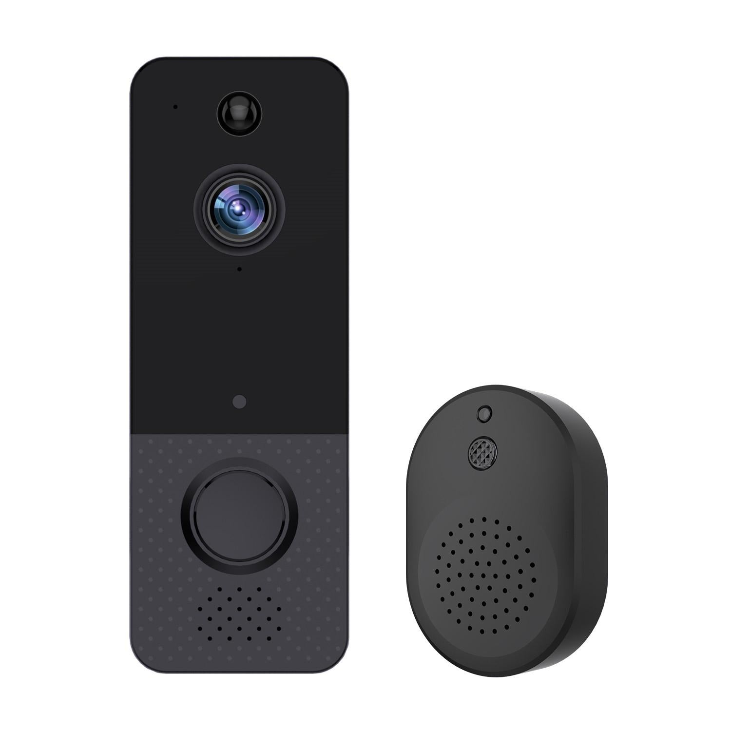 V562-3080204060DBT-226913-00 Wireless Wifi Video Doorbell With Night Vision And Ai Recognition - 720P - Without Battery - Image 1