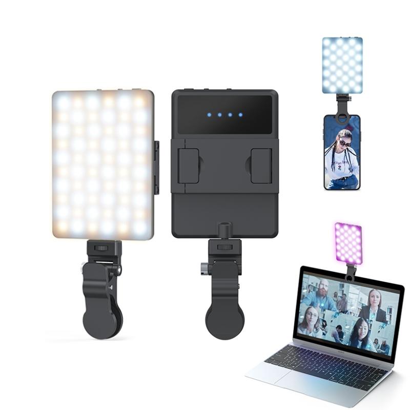 V562-3094353060DBT-202502211945-00 Portable 5w Fill Light for Mobile Live Broadcast - V11se Cool & Warm - Image 1