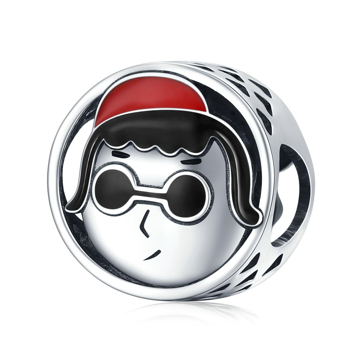 V562-3551200ADE-202504111720-00 925 Sterling Silver Cartoon Avatar Beads For Diy Bracelets & Necklaces - Image 1