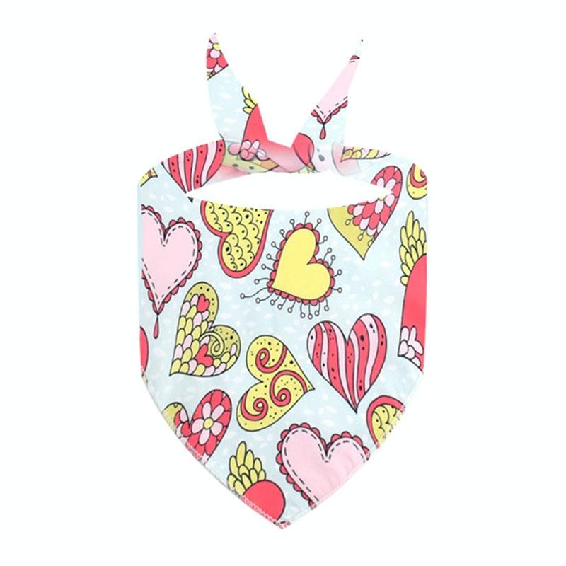 V562-4034544060DBT-202503201658-00 Cute Pet Triangle Towel Bib Cartoon Cats And Dogs Drool Towel Scarf - 04 - Image 1