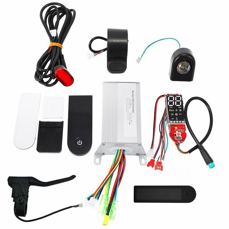 V562-4043773060DBT-202505291142-00 Complete Parts Set for Xiaomi M365 / Pro Scooter - Standard+Cover+Handbrake+Waterproof Silicone Cover - Image 1