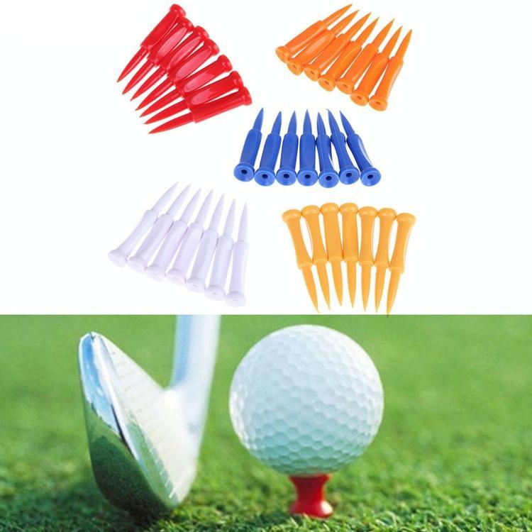 V562-4046961060DBT-202503041720-00 60-piece Ribbon Needle Golf Plastic Ball Tee - 51mm Size - Image 1