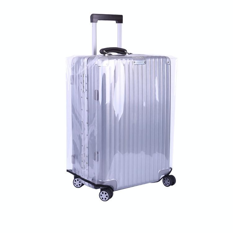 V562-4066933060DBT-202502281808-00 Waterproof Pvc Trolley Suitcase Cover - 26 Inch Rimless Transparent Dustproof - Image 1