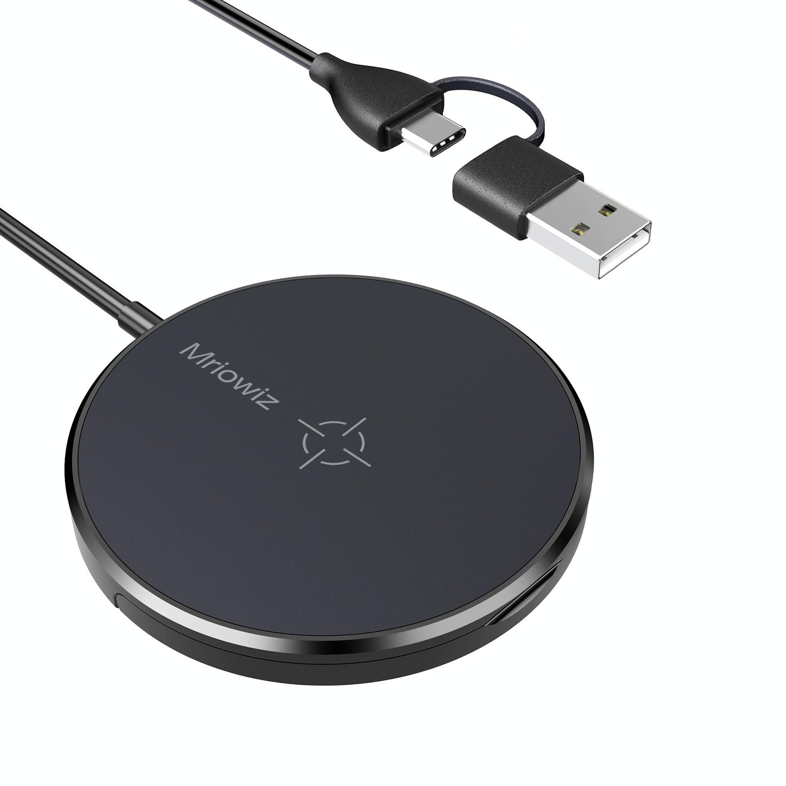 V562-4514100ADE-202504212011-00 15W Desktop Magsafe Magnetic Wireless Charger With Usb C Cable - Image 1