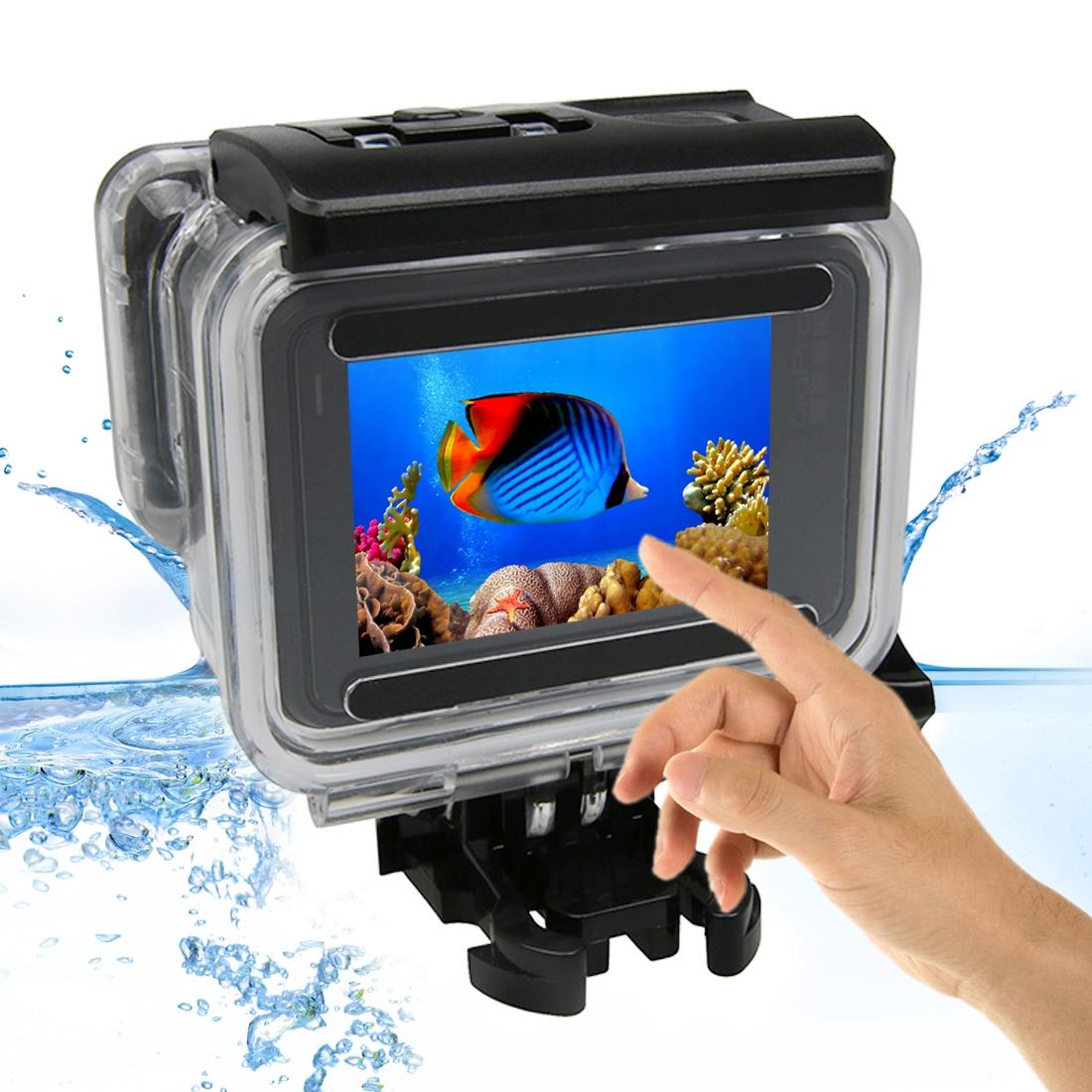 V562-4871ACD-202503062205-00 Touch Screen Housing for Gopro Hero 6 / 5 with Mount and Screw - Image 1