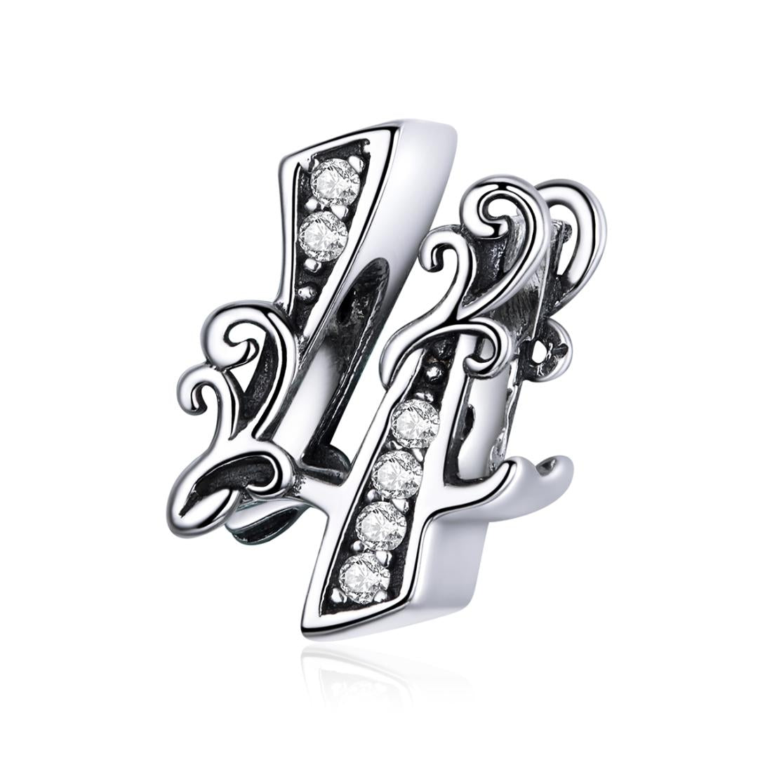 V562-50484600ADE-202504111737-00 925 Sterling Silver Relief Number Series 0 9 Beads For Diy Bracelets And Necklaces Style - 4 - Image 1