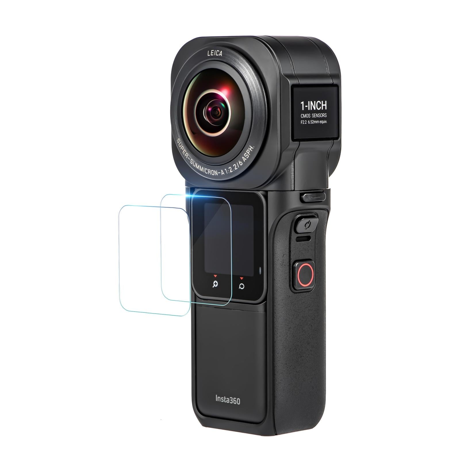 V562-5122ACD-202503062210-00 Tempe Glass Screen Film for Insta360 one Rs 1 Inch 360 Edition - 2 Pack - Image 1