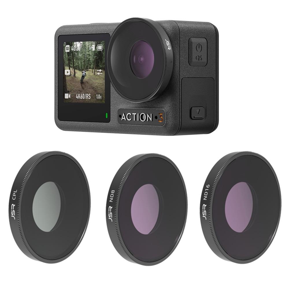 V562-5150POD-202503061830-00 Nd8 and Nd16 Cpl Lens Filter for Dji Action 3 - Image 1