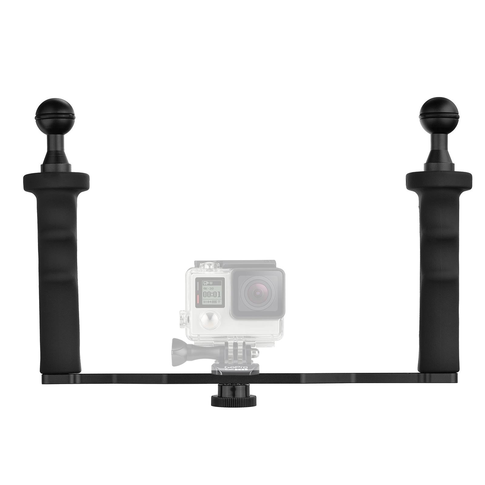 Aluminum Dual Handle Tray for Underwater Cameras