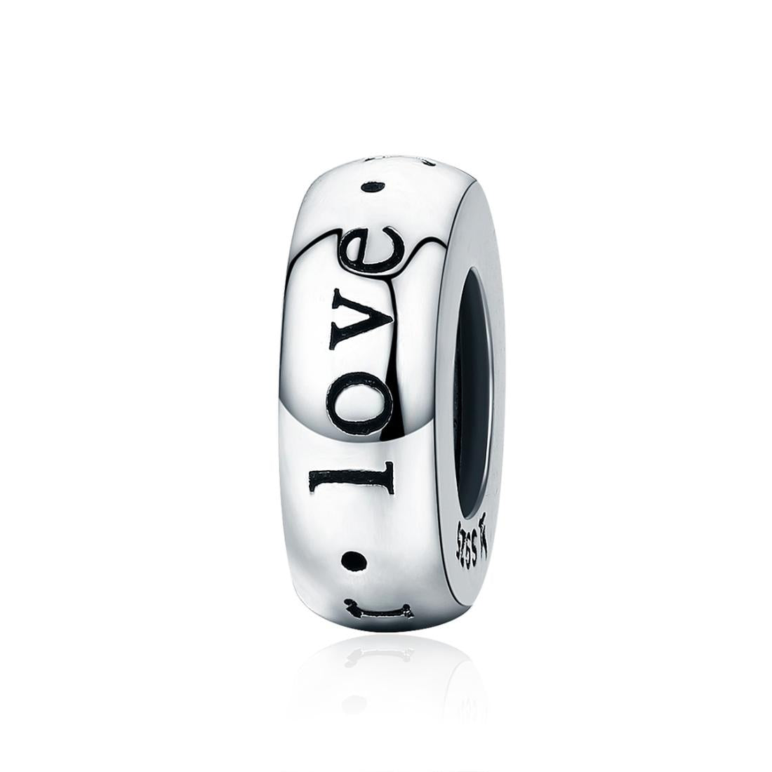 V562-60686240DBT-202504111747-00 925 Sterling Silver Love Heart Beads Perfect Gift! - Image 1