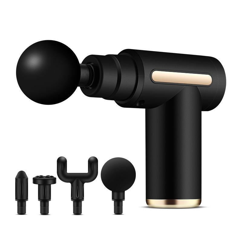 V562-6116719450DBT-202502212200-00 Electric Shock Muscle Massage Gun - Mini Black Pocket - Image 1