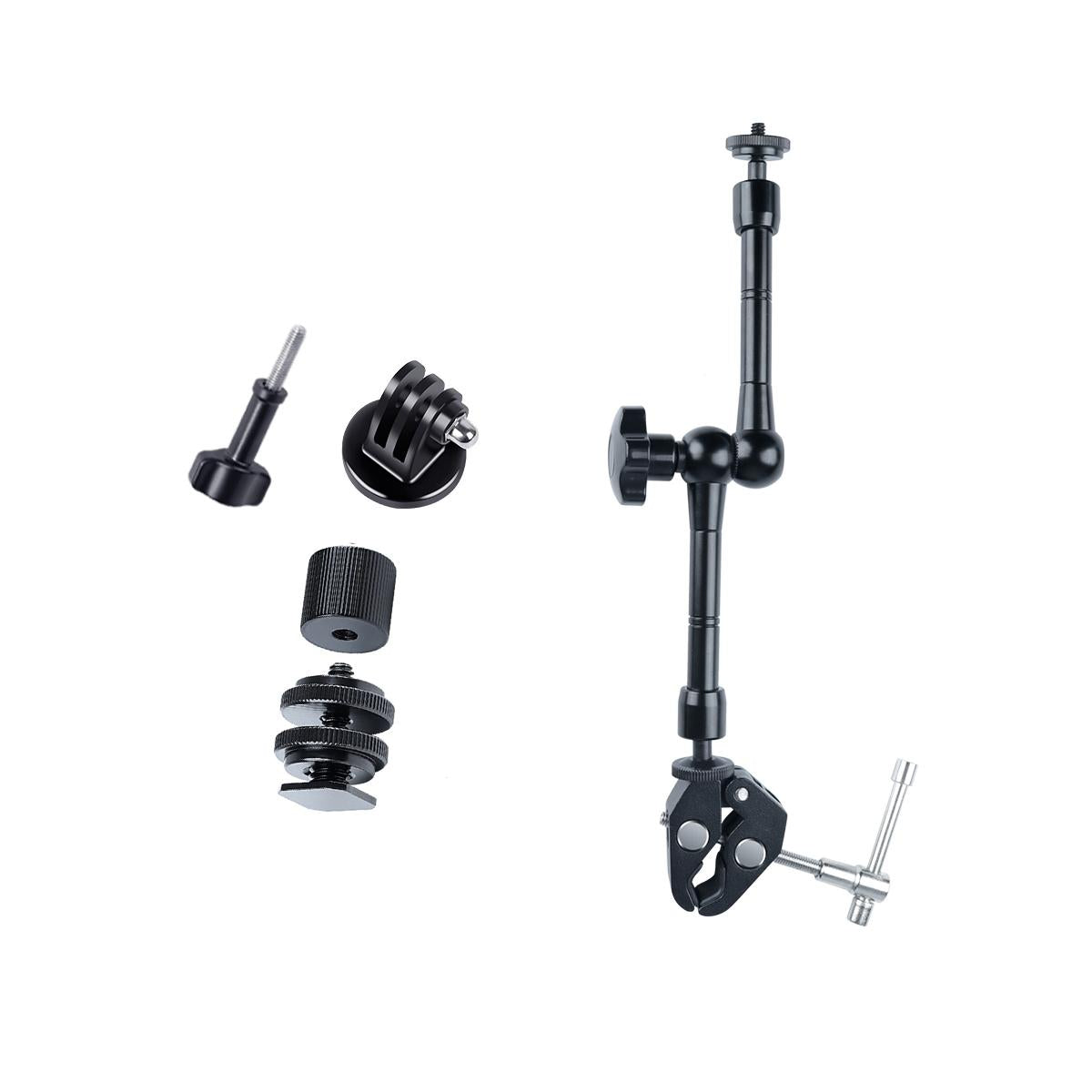 V562-6741ACD-202503061915-00 Adjustable Magic Arm With Large Claws Clips - 11 Inch - Image 1