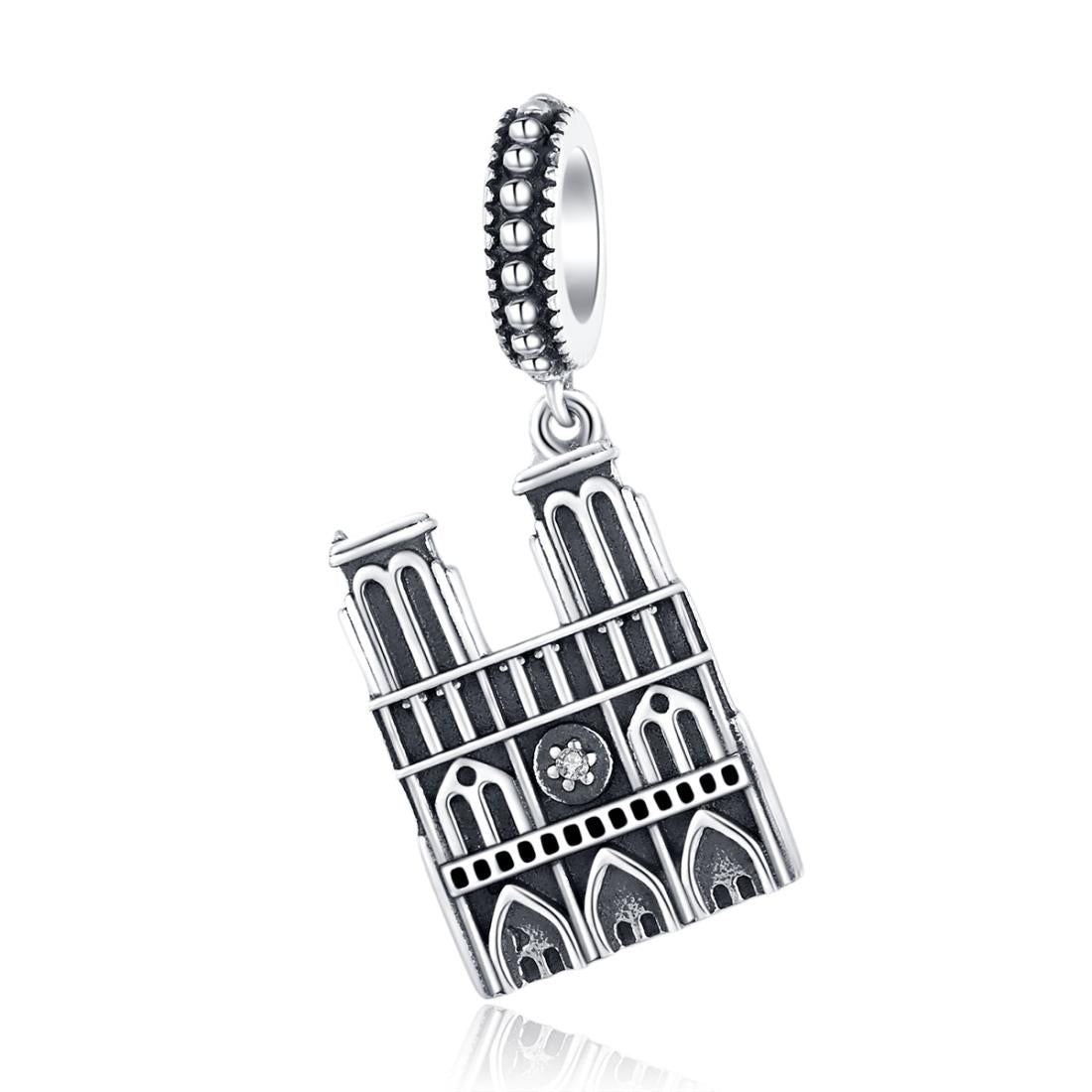 V562-714600ADE-202504111511-00 925 Sterling Silver Parisian Charm Bracelet & Necklace Set - Image 1