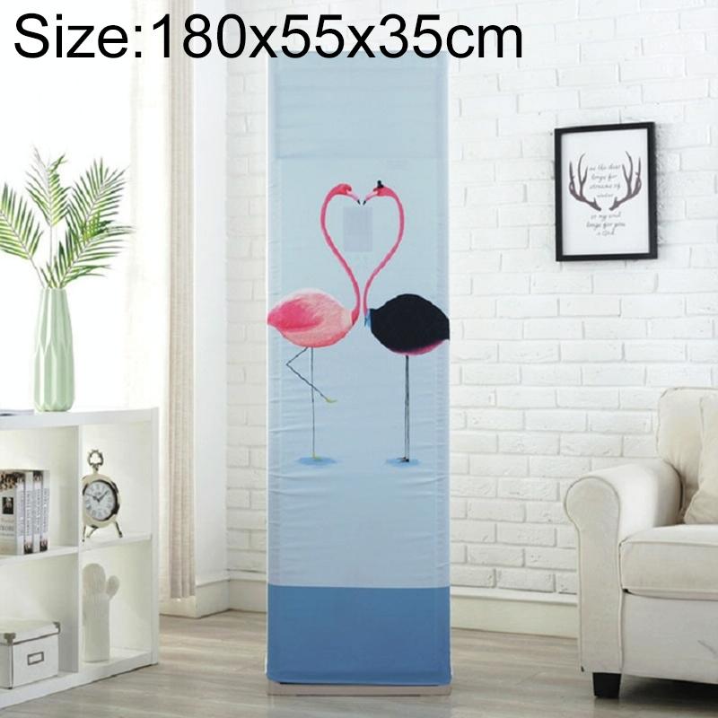 V562-7229377230DBT-202503031711-00 Flamingo Fabric Dust Cover for Vertical Cabinet Ac - 180x55x35cm All-inclusive - Image 1