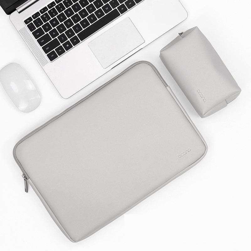 V562-7231475950DBT-202502282315-00 15 / 15.6 Inch Power & Gray Pu Leather Laptop Bag - Image 1