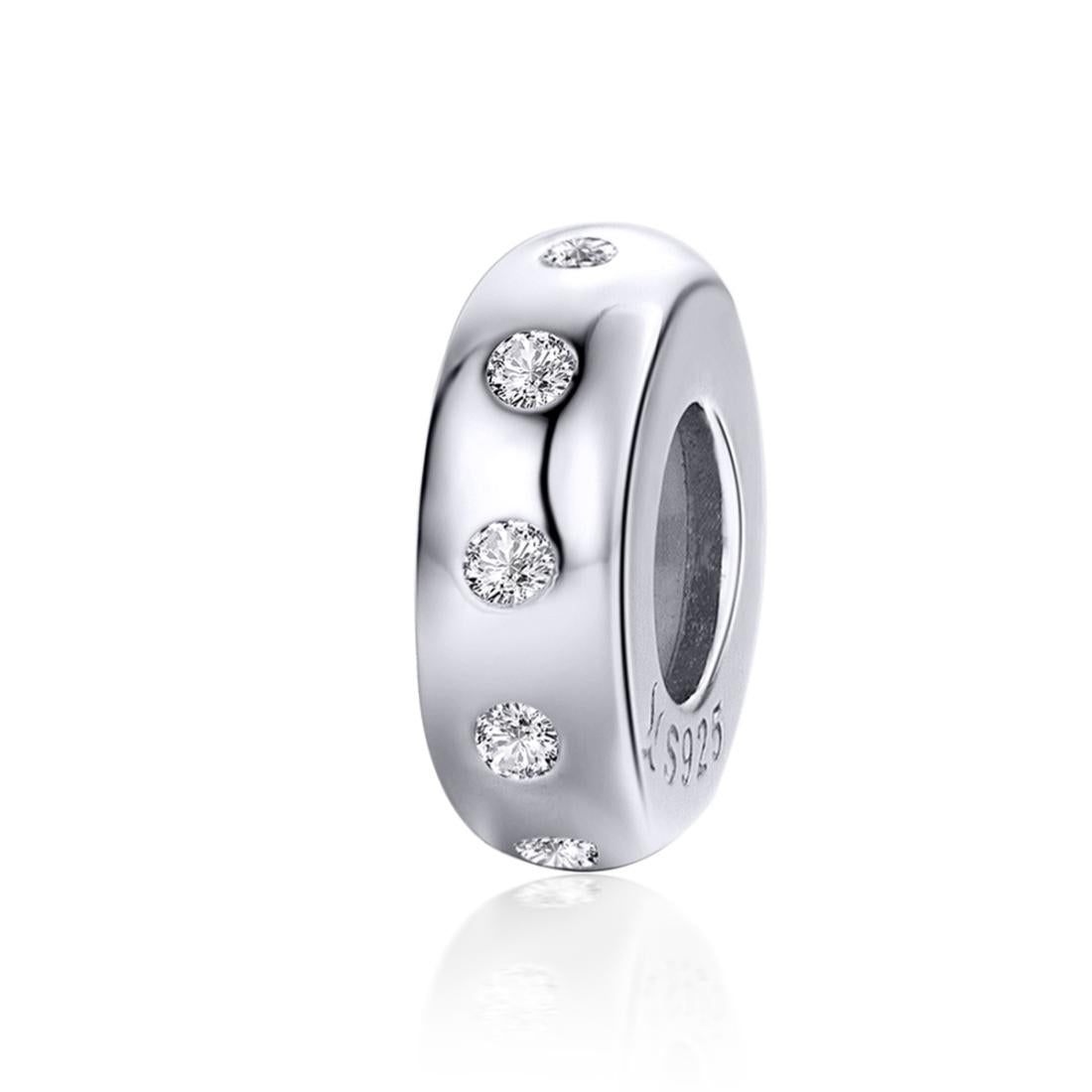 V562-80386240DBT-202504111510-00 925 Sterling Silver Zircon Beaded Bracelet Accessories - Image 1