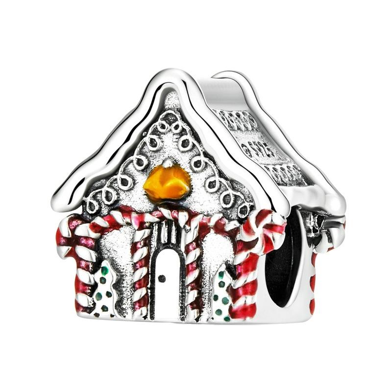 V562-8065403060DBT-202504111912-00 925 Sterling Silver Christmas Bead Diy Accessories - Image 1