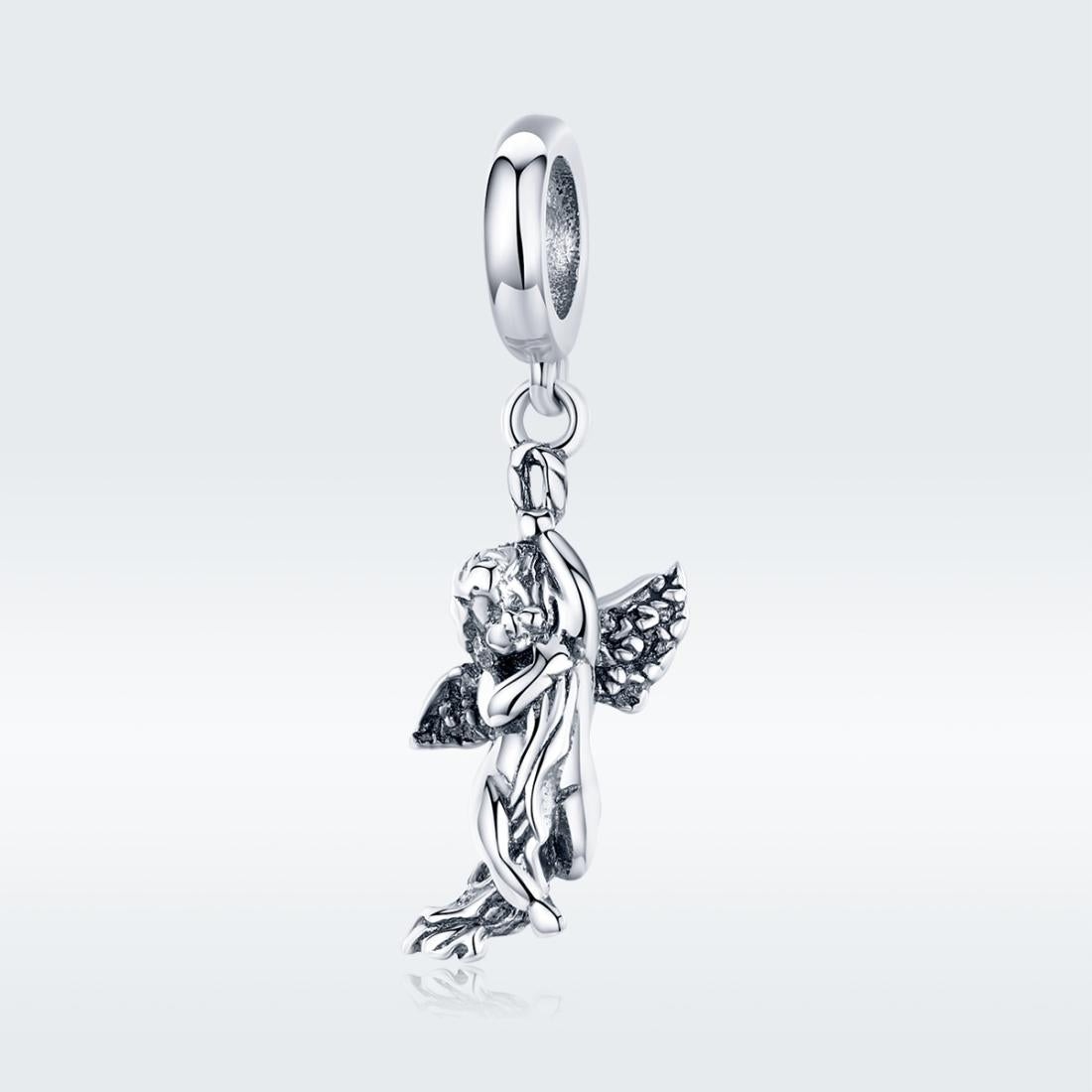 V562-88876240DBT-202504111522-00 925 Sterling Silver Handmade Cupid Pendant Diy Accessory - Image 1