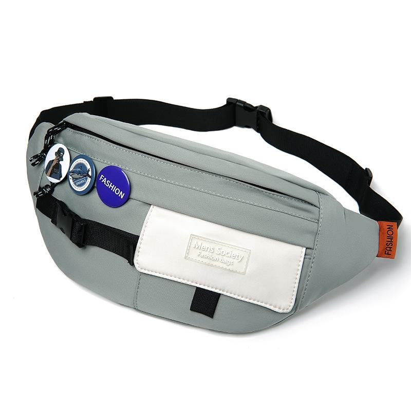 V562-9088073060DBT-202504251745-00 Chest Shoulder Messenger Bag Badge - Green + Badge - Image 1