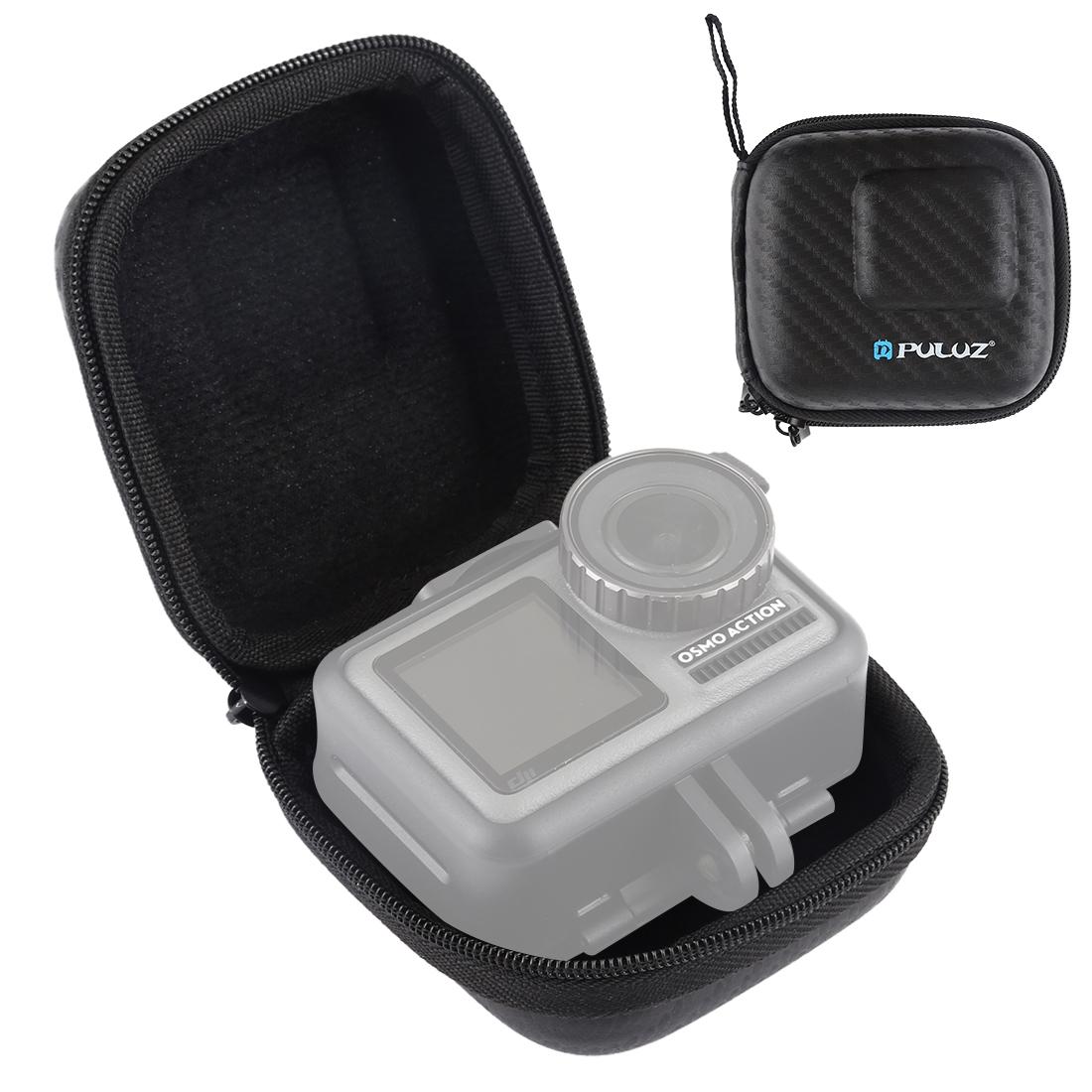 V562-943UP-202502212215-00 Compact Carbon Fiber Camera Storage Bag for Dji Action Gopro Mijia and More - Image 1