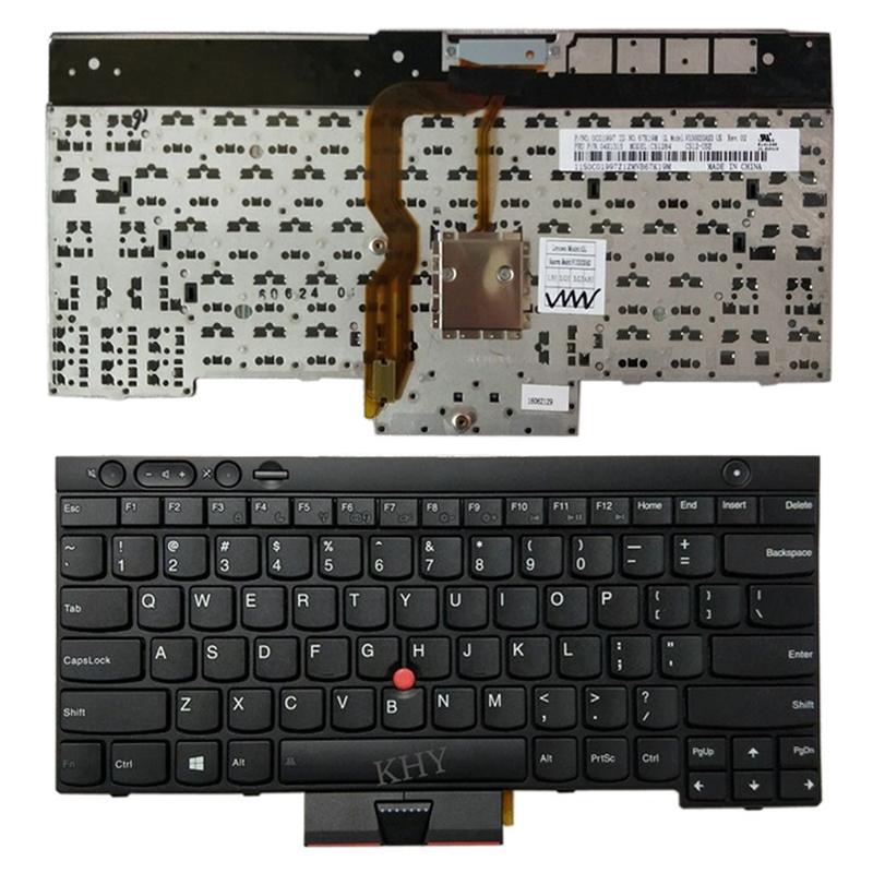 V562-9678PS-202502272006-00 English Laptop Keyboard for Lenovo Thinkpad L430 / T430 / T430s with Pointing Sticks - Image 1