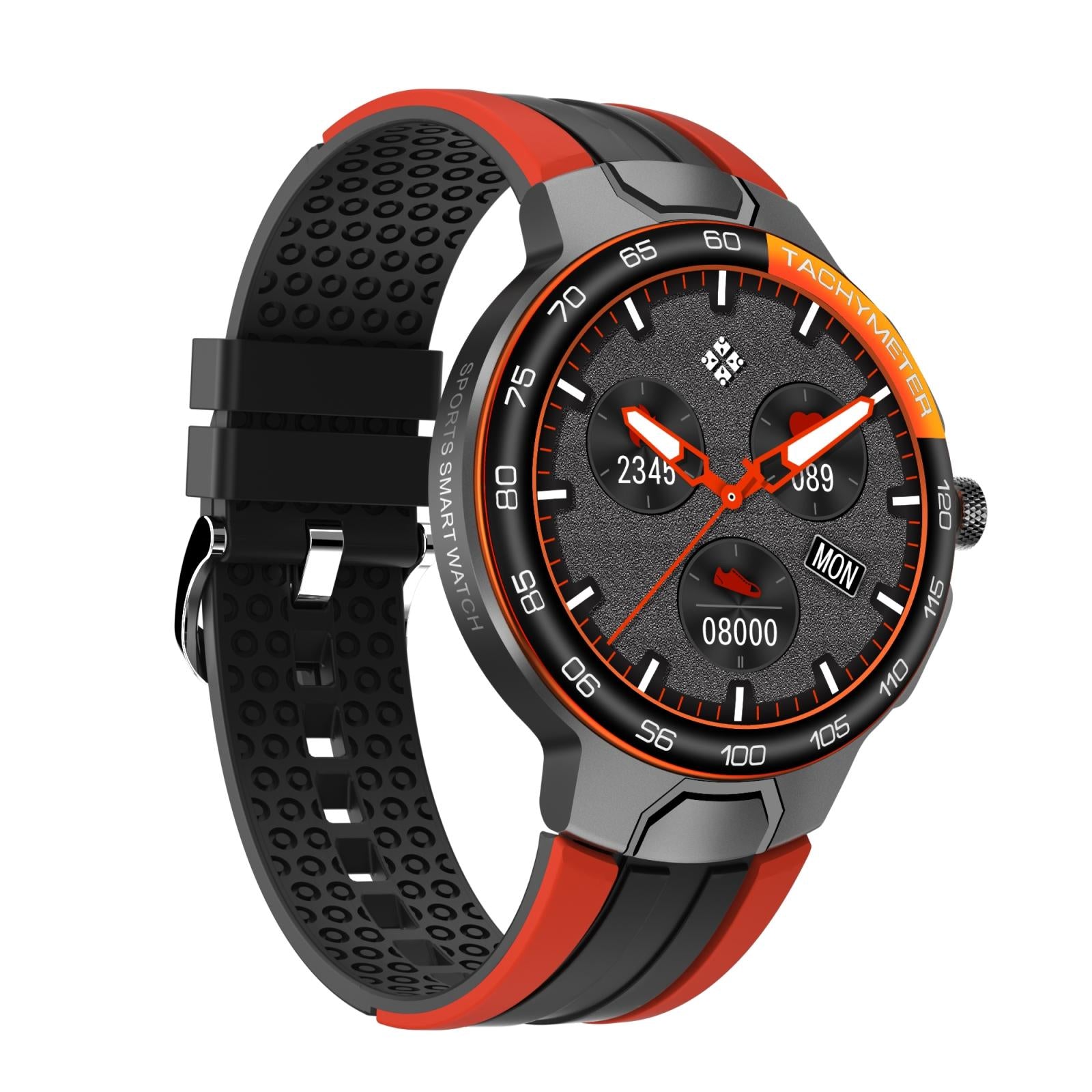 V562-A100764100ADE-202504252131-00 Waterproof Smart Wristband With Menstrual Cycle Reminder And Heart Rate Monitor - Orange - Image 1