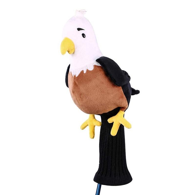 V562-A1031602060DBT-202503041735-00 Adorable Plush Golf Club Cover for Animals - Brown - Image 1