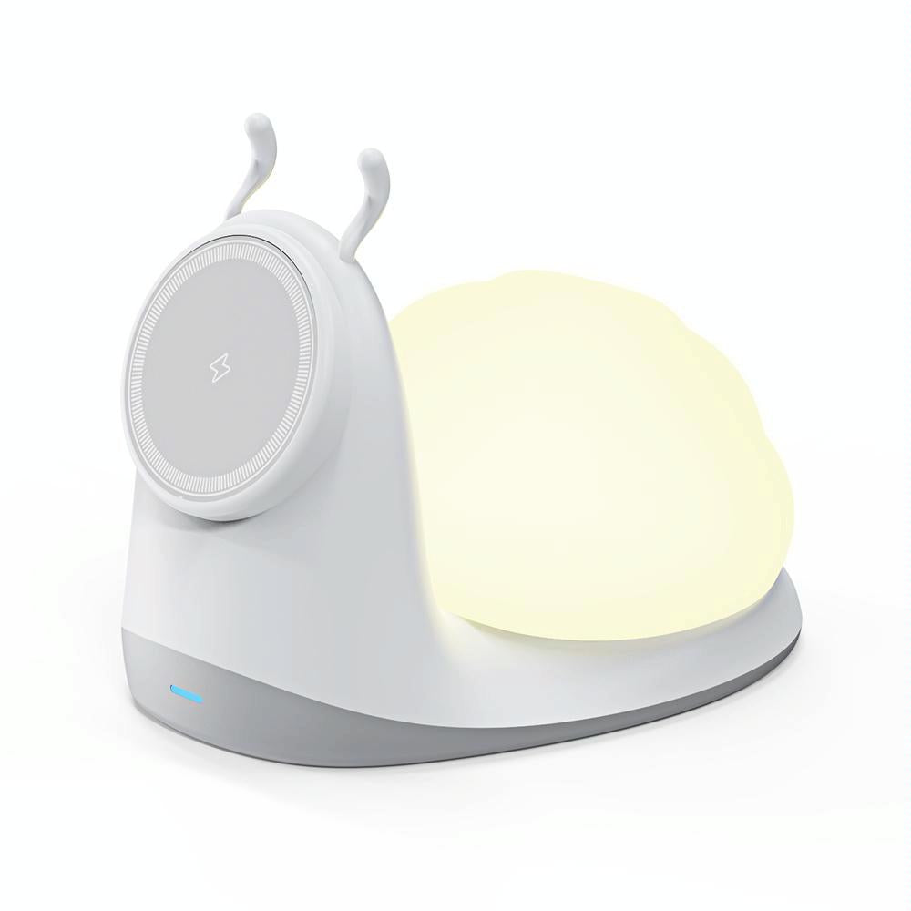 V562-A103867700ADE-202504212046-00 Wireless Charger With Night Light White - Image 1