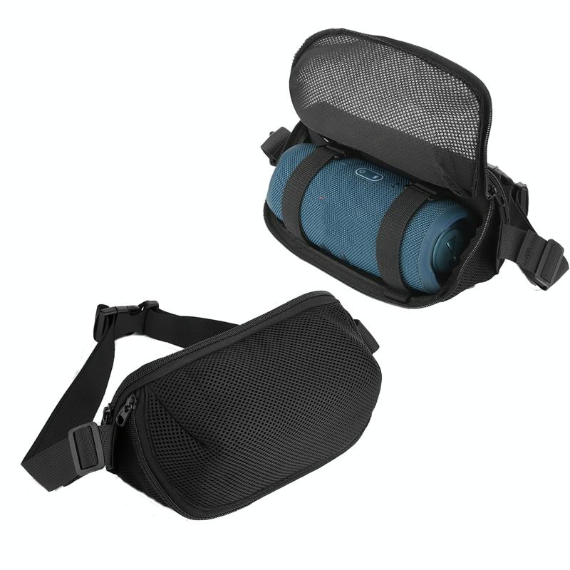 V562-A1039553060DBT-202503062225-00 Bluetooth Speaker Messenger Bag for Jbl Flip / Ue Boom / Beats Pill - Black - Image 1