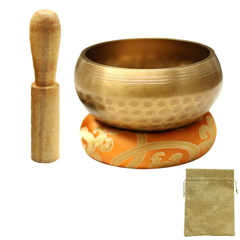 V562-A1039612060DBT-202502212320-00 8cm Buddha Sound Bowl with Mat Stick & Bag - Image 1