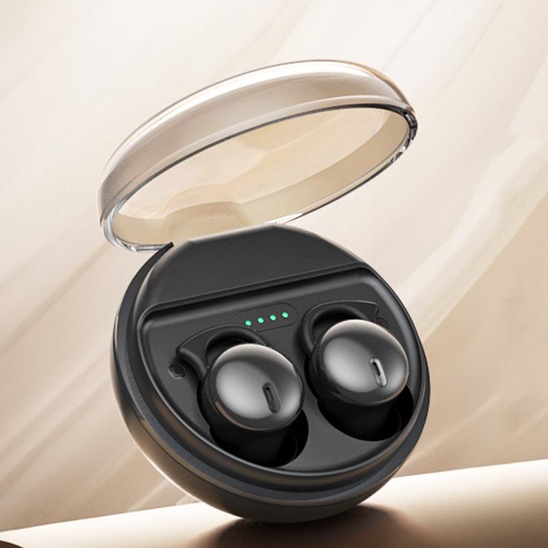 V562-A1043934060DBT-202505261711-00 Comfortable Wireless Bluetooth Earphones - Noise Canceling - Black - Image 1