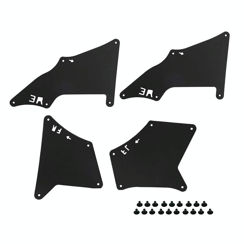 V562-A1052094060DBT-202502260836-00 Front Wheel Fender Leather Lining For 03-17 Toyota Prado 2700 4000 Black - Image 1