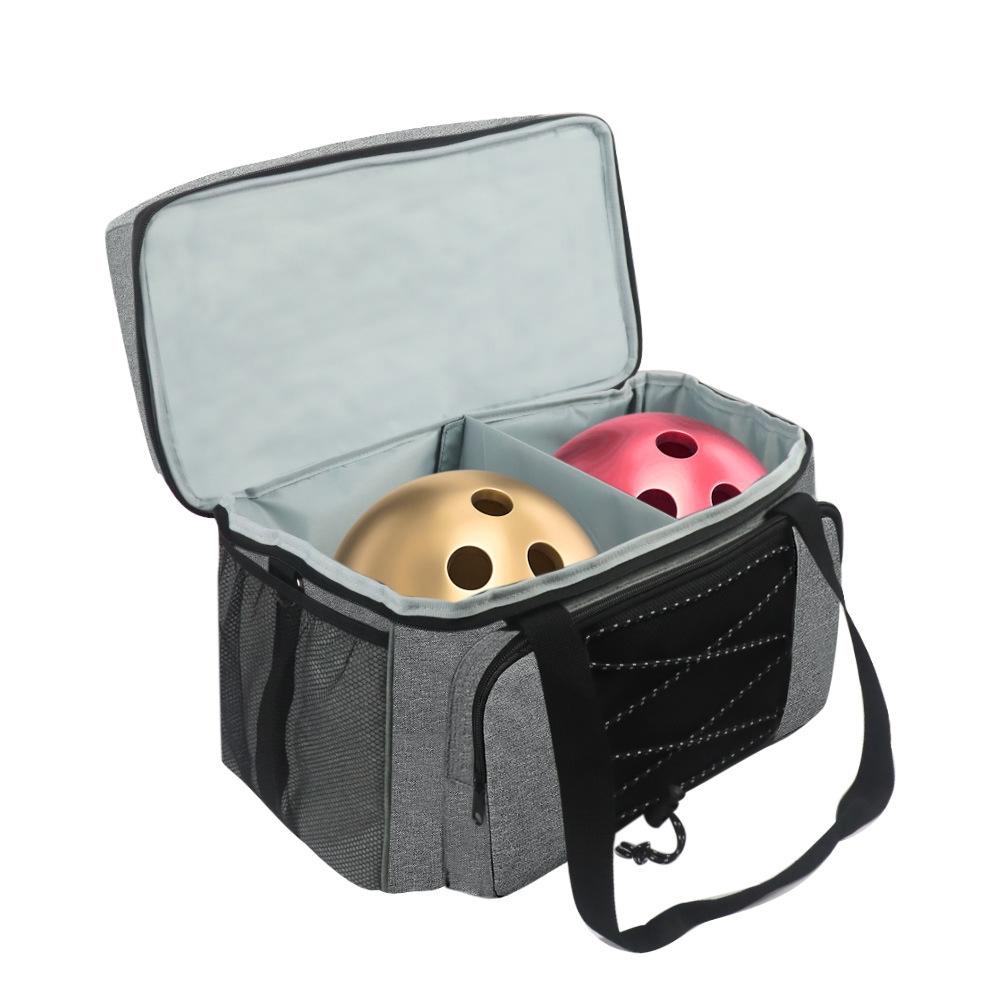 V562-A1053182060DBT-202504251805-00 Portable Bowling Tote Bag Grey Sneaker Backpack - Image 1