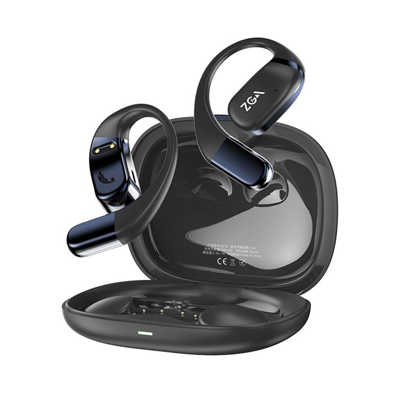 V562-A106786600ADE-202505222015-00 Wireless Bluetooth Earphones - Zga Gs18 Blade Ai - Black - Image 1
