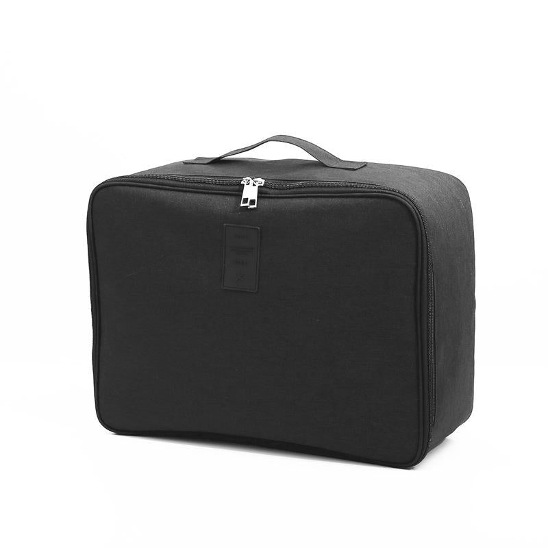 V562-A1068374060DBT-202502281821-00 Large Capacity Cationic Trolley Suitcase for Trip Storage - Black - Image 1
