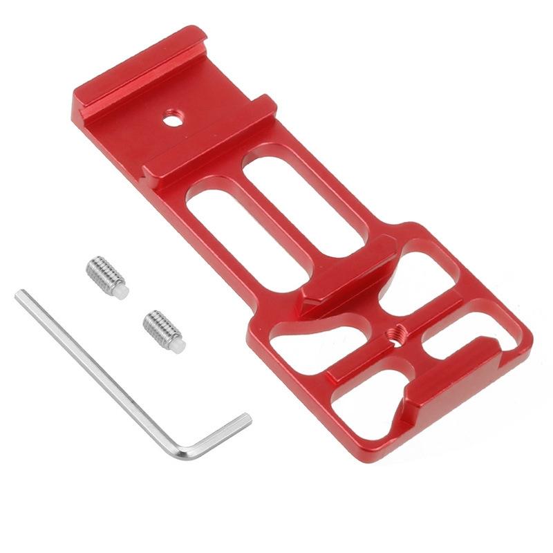 V562-A1070712750DBT-221899-00 Rail Side Mount for Gopro and Other Action Cameras - 20mm for Hunting Shots - Red - Image 1