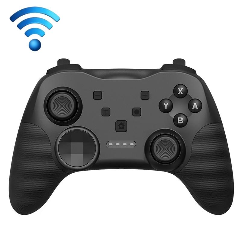 V562-A1071395950DBT-202503201952-00 Wireless Bluetooth Game Console Handle for Nintendo Switch with Vibrating Gyroscope - Black - Image 1