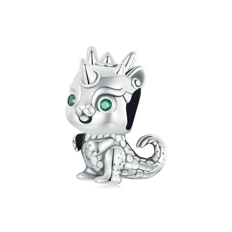 V562-A1074284060DBT-202504112041-00 925 Sterling Silver Dragon Diy Beads - Image 1