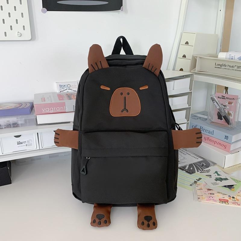 V562-A1083235060DBT-202505191522-00 Versatile Large Capacity Backpack For Students - Black - Image 1