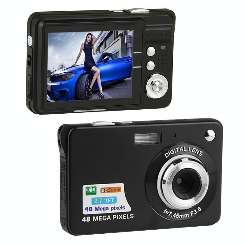 V562-A1087492060DBT-221196-00 Compact Digital Camera For Daily Photos And Videos - Ideal For Students - Black - Image 1