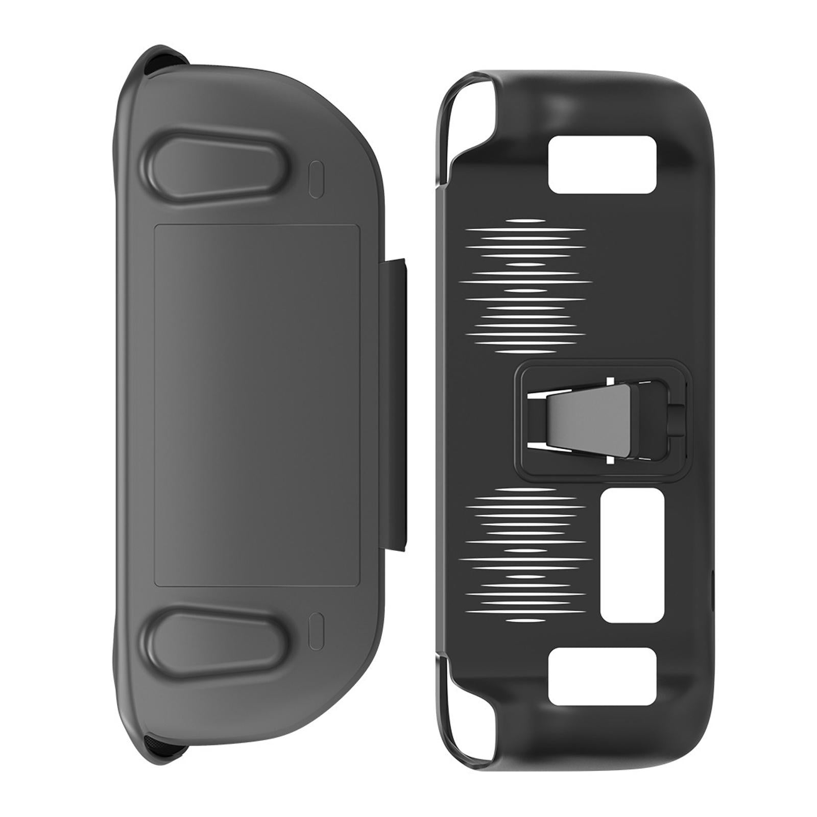 V562-A1088453060DBT-202505291706-00 Steam Deck Protective Case & Cover Set with Bracket - Black - Image 1